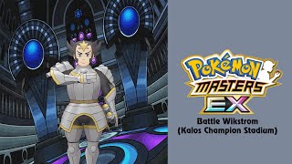 🎼 Battle Vs Kalos Elite Four  Wikstrom Pokémon Masters EX HQ 🎼 [upl. by Maryly]