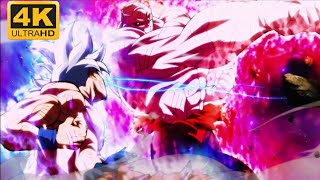 GOKU MASTERED ULTRA INSTINCT VS FULL POWER JIREN4K ULTRA HD [upl. by Naor]