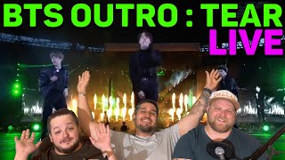 BTS 방탄소년단 OUTRO TEAR Live Performance REACTION [upl. by Bonneau944]