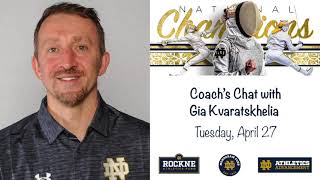 Coachs Chat with Gia Kvaratskhelia April 27 2021 [upl. by Egnalos321]