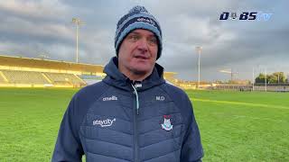 Micheál Donoghue chats to DubsTV after Walsh Cup win over Antrim [upl. by Heinrich]