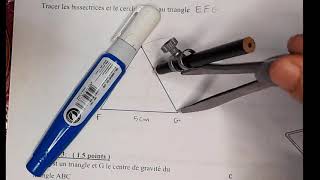 Droites remarquables dans le triangle Bissectrices [upl. by Anaher]