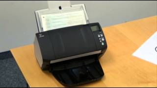 The Fujitsu fi7160 and fi7260 scanners in action [upl. by Sabella]