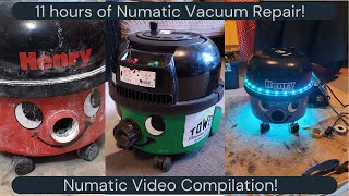 11 hours of Numatic vacuum cleaner repairs Overkill longest video on YT [upl. by Melise666]