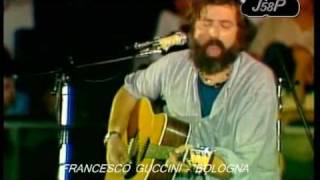 FRANCESCO GUCCINI  BOLOGNA LIVE [upl. by Nesyrb]