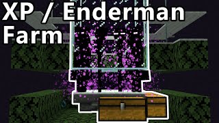 Enderman XP Farm  Minecraft 121 [upl. by Damien697]