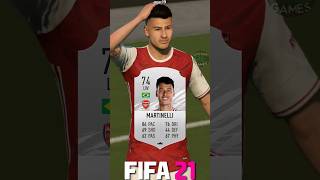 Gabriel Martinelli FIFA evolution 2024 shorts eafc24 fc24 fifa martinelli arsenal brazil [upl. by Fen692]