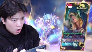 Review Skin Aldous Mistbenders Effectnya Bisa Berubah di Tengah Game  Mobile Legends [upl. by Ekihc172]