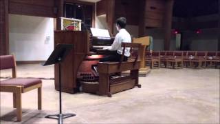 Fugue in c minor BWV 537  JS Bach [upl. by Atteiram]