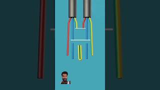 electrician tips how to joint electrical wire [upl. by Etram]