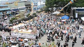 Procesión Conmemorativa 250 años de Villa Nueva CI Inmaculada Concepcion [upl. by Evatsug]