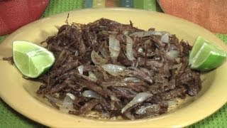 Vaca Frita  Cuban Fried Beef [upl. by Ybbob]