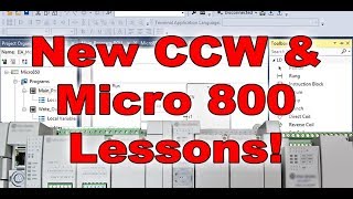 New Micro800 Lessons Added [upl. by Ninazan]