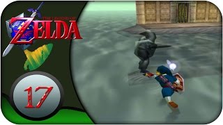 N64  Guía Zelda Ocarina of Time 17  Templo del agua Dark Link Gancho largo y medallón del agua [upl. by Neerac257]