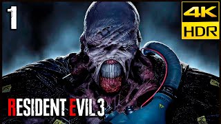 RESIDENT EVIL 3 REMAKE Parte 1 Gameplay Español 4K HDR  Resident Evil 3 Nemesis Hardcore [upl. by Peugia947]