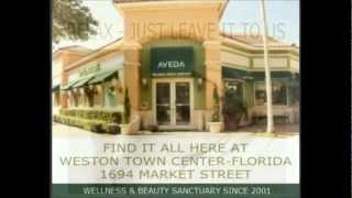 WESTON TOWN CENTER  BEST DAY SPA AT WESTON FLORIDA  AVEDA PRODUCTS [upl. by Lucier]