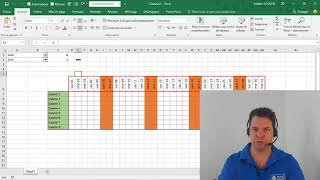 Créer un calendrier automatique dans Excel 📆 [upl. by Ledah]