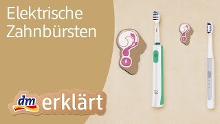 dm erklärt Gesunde Zähne durch Zähneputzen mit elektrischer Zahnbürste [upl. by Mauceri]