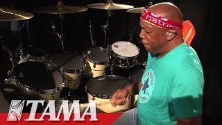 TAMA STAR drums featuring Billy Cobham  Obliquely Speaking from Palindrome [upl. by Ky]