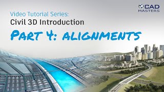 Civil 3D Tutorial 4 Alignments [upl. by Moise67]