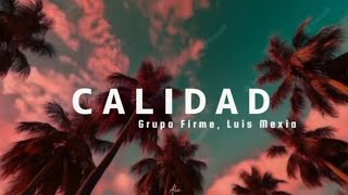 Grupo Firme Luis Mexia  Calidad letra [upl. by Lledualc285]