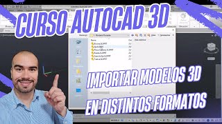 IMPORTAR MODELOS 3D Distinto Formato a AUTOCAD y GENERAR PLANOS [upl. by Ehtyaf]