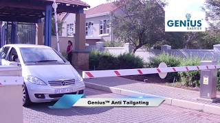 Boomgate Systems  GENIUS ANTITAILGATING BARRIERS [upl. by Nanette]