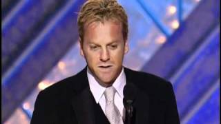 Kiefer Sutherland Wins Best Actor TV Series Drama  Golden Globes 2002 [upl. by Gwendolin]