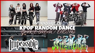 MIRRORED KPOP RANDOM DANCE CHALLENGE  DANCE BREAKENDING [upl. by Leonardi402]