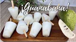 helados de guanábana para negocio  como hacer helados fáciles y económicos [upl. by Eat]