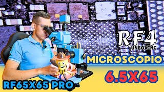 MICROSCOPIO RF4 65X65 PRUEBA DE IMAGEN CON CAMARA 4K RF4 BARLOW 05 [upl. by Chrisy]