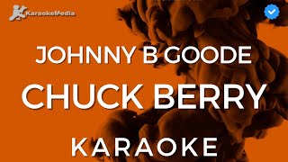 Chuck Berry  Johnny B Goode KARAOKE Instrumental with backing vocals [upl. by Ylak31]