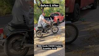 Before and After Custom Scrambler Build motorcyles scrambler [upl. by Idona]