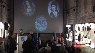 Lancement mécénat culturel pour le musée de la Castre [upl. by Ahsirpac]