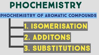 photochemistry of aromatic compounds phochemistry [upl. by Breanne]