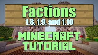 Factions 1112 Plugin Installation Tutorial Minecraft [upl. by Ardnot]