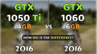 GTX 1050 Ti vs GTX 1060 6gb  Worth Upgrading [upl. by Eiderf]