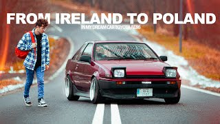 Buying My Dream TOYOTA AE86  2000 km ROADTRIP across Europe [upl. by Catie]