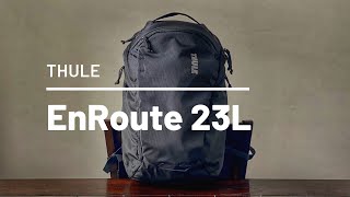 Thule EnRoute 23L Backpack Review  Great Tech  Work Bag [upl. by Euqram]