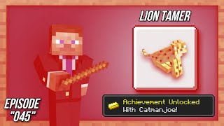 Minecraft  Lion Tamer  Achievement Guide  Episode 45 [upl. by Simson973]