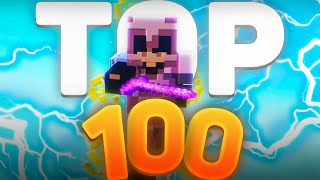 Top 100  Minecraft PVP Montage Finale [upl. by Mixie]