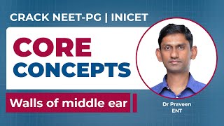 Medico Core Concepts Otorhinolaryngology by Dr Praveen inicet medico neetpg neetpgpreparation [upl. by Arim780]