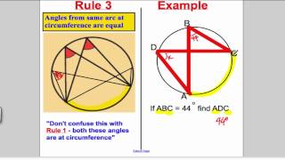 Circle Theorems  GCSE Maths Higher [upl. by Messab753]