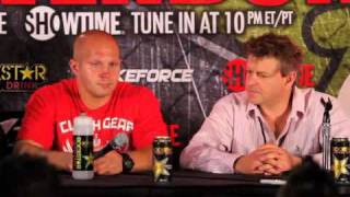 Fedor Emelianenko Comments After First loss in a Decade  MMA Weekly News [upl. by Eilis283]