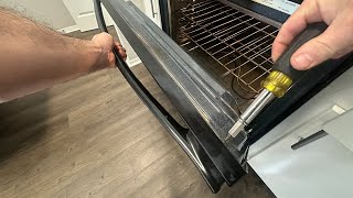 Loose Oven Door Handle Fix [upl. by Ycnay161]