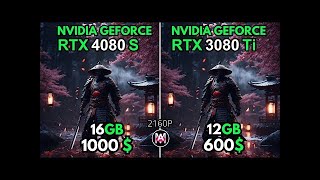 RTX 3080 Ti vs RTX 4080 super  4K GAMING TEST [upl. by Halpern]