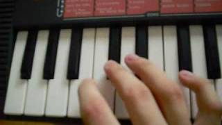 Invader Zim theme piano tutorial [upl. by Nilhsa235]