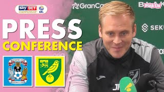 Johannes Hoff Thorup press conference ahead of Coventry City  The Pink Un [upl. by Ytineres]