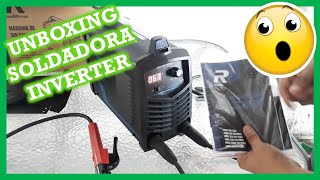 🟢 SOLDADORA INVERTER REDBO PRO  UNBOXING [upl. by Ripley]