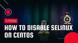 How to disable SELinux on CentOS  VPS Tutorial [upl. by Aicerg]